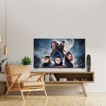 ⁦دبليو بوكس شاشة سمارت - 55 بوصة - اندرويد 14 - 4K - UHD - حامل جداري مجاني - ريموت وايرلس مجانا مجاني - WB55BUH⁩ - الصورة ⁦4⁩