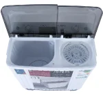 ⁦اورورا غسالة حوضين 5 كيلو ابيض AR-06TTH⁩ - الصورة ⁦2⁩