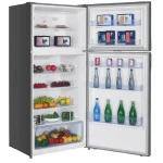 ⁦جنرال جولدى ثلاجة بابين 15.9 قدم 420 لتر ستيل سلفر GR425NF⁩ - الصورة ⁦2⁩