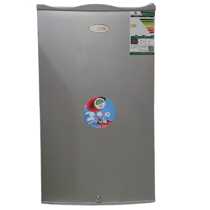 فيندو ثلاجة باب واحد 3.2 قدم سلفر VH-86