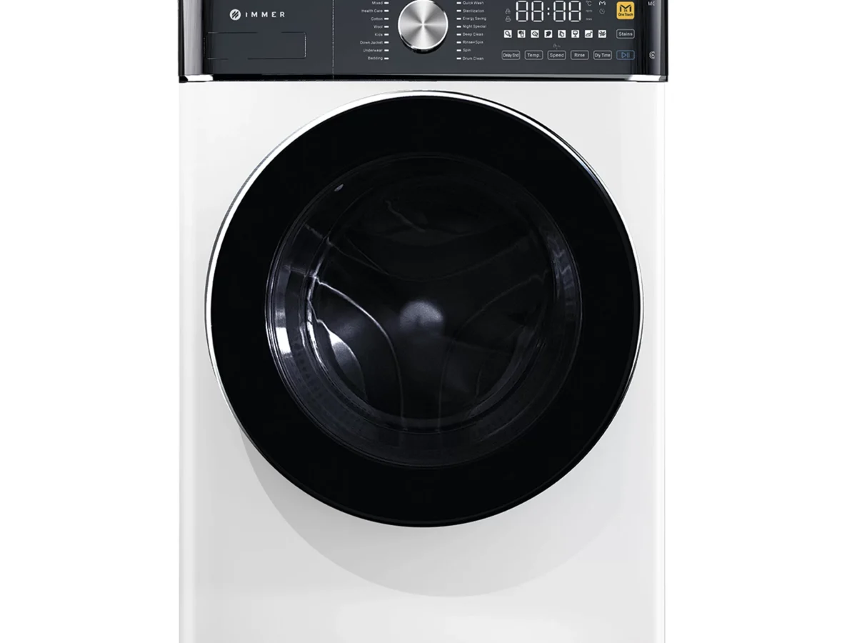 سرين غسالة اوتوماتيك تحميل امامى 10 كيلو تجفيف 6 كيلو ابيض SRWM-10FDW