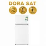 دورا سات ثلاجة بخار بابين 11.8 قدم 330 لتر ابيض DS330NF