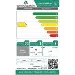 ⁦سرين ثلاجة باب واحد 3.2 قدم 92 لتر ابيض SR121⁩ - الصورة ⁦4⁩