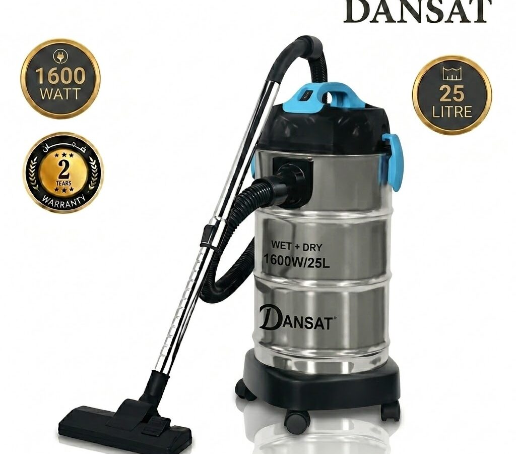 دانسات مكنسة كهربائية للتنظيف الرطب و الجاف 1600 وات DANVC1625W