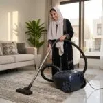 ⁦ريبون مكنسة كهربائية بكيس غبار 3 لتر ازرق قوة شفط قصوى 2000 واط RE-9-037⁩ - الصورة ⁦3⁩