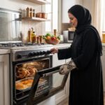 ⁦فريش فرن غاز 88 * 55 سم 5 عيون امان كامل صنع في مصر FSC8055⁩ - الصورة ⁦3⁩