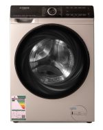 فيشر غسالة تحميل امامي 12 كيلو تجفيف 100% انفرتر فضي FAWMDF-H12S