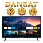 دانسات شاشه مقاس 55 بوصه 4k سمارت اندرويد DTD55BU