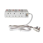 كولين وصلة كهربائية بمفاتيح فردية 3250 واط 3 مخارج سلك 5 متر 301100002