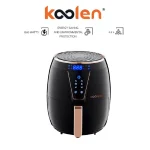 كولين قلاية هوائية 4.5 لتر 1500 واط ديجتال باللمس اسود 816102005