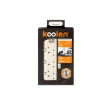 ⁦كولين وصلة كهربائية بمفاتيح فردية 3250 واط 3 مخارج سلك 5 متر 301100002⁩ - الصورة ⁦3⁩