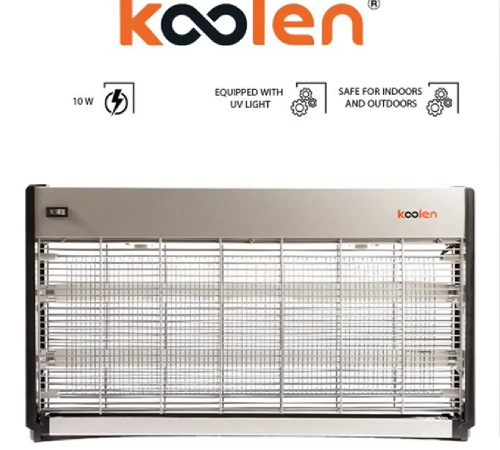 كولين صائد حشرات 2*20 واط رمادى 301109001