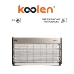 كولين صائد حشرات 2*15 واط رمادى 301109002