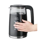 ⁦كولين غلاية مياه 220 واط 1.7 لتر زجاج شاشة عرض لمس اسود 800102024⁩ - الصورة ⁦2⁩