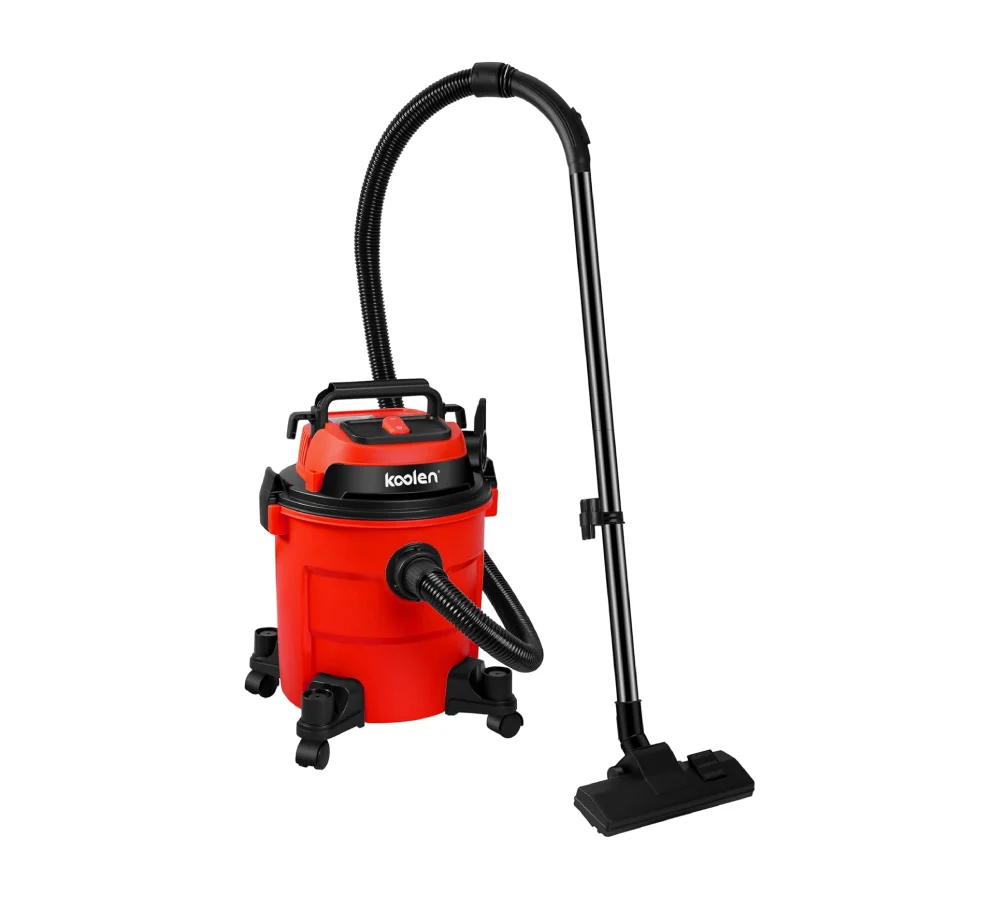 كولين مكنسة كهربائية برميل 1600 واط 20 لتر جاف و رطب احمر 806101004