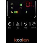 ⁦كولين مروحه 100 واط 3 سرعات ترطيب بالبخار خزان 2 لتر مع جهاذ تحكم ذهبى 807100008⁩ - الصورة ⁦3⁩