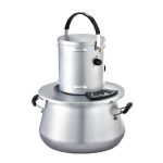 كولين وعاء طعام تقليدى 10 لتر 250 واط سيلفر 801113013