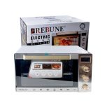 ⁦ريبون فرن كهربائي 45 لتر 1700 واط أسود*ذهبي RE-10-024⁩ - الصورة ⁦2⁩