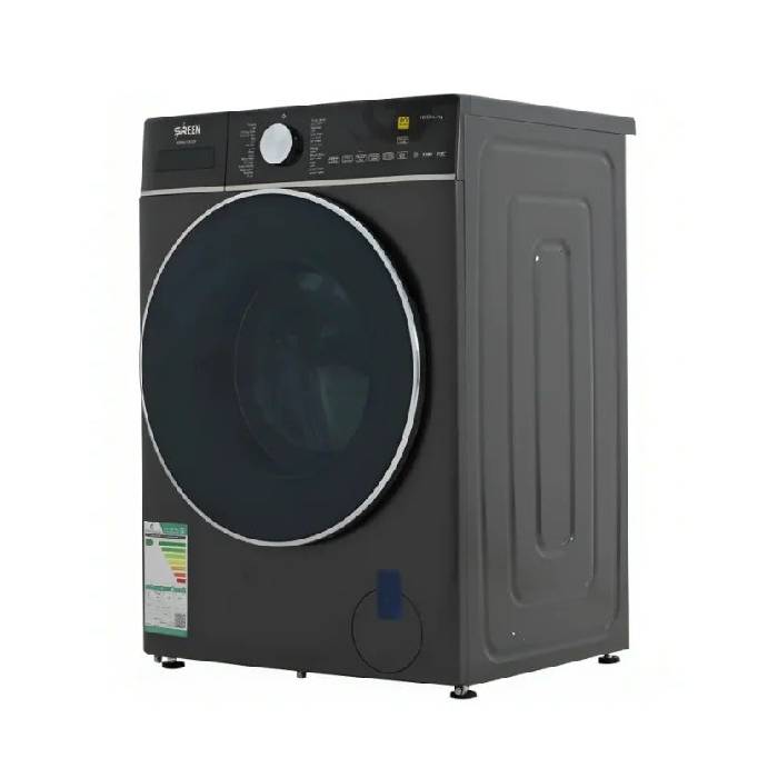 سرين غسالة اتوماتيك 12 كيلو فتحة امامية رمادي SRWM-12K-FAS