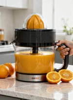 ⁦كولين عصارة برتقال 1.2 لتر 40 وات أسود و برتقالي 801100005⁩ - الصورة ⁦4⁩