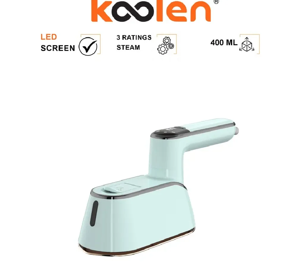 كولين كاوية بخار محمولة قابلة للطي باللون الأزرق والكروم بقوة 1300 واط 803105003