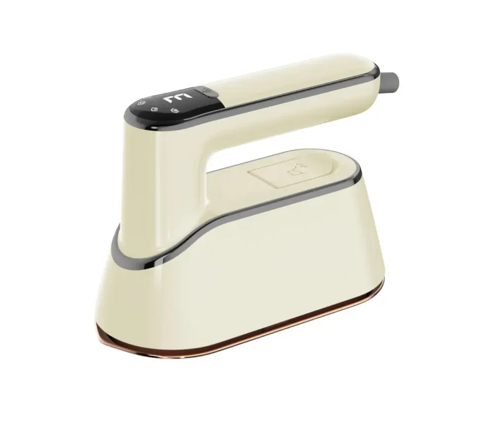 كولين كاوية بخار محمولة قابلة للطي باللون البيج والكروم بقوة 1300 واط 803105002