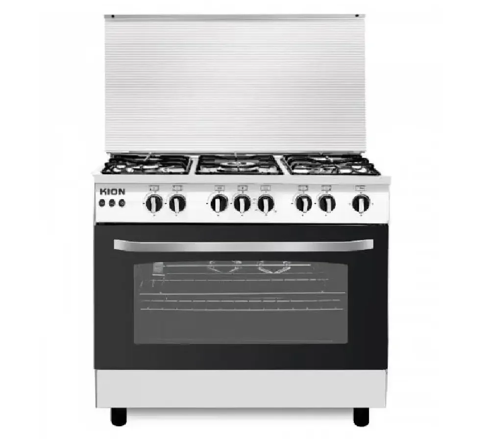 كيون فرن غاز 90*60 اشعال ذاتي استيل KFS9060AD