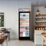 ⁦دانسات ثلاجة عرض زجاج 8.5 قدم 240 لتر أسود DAN240SC⁩ - الصورة ⁦3⁩