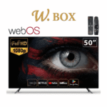 دبليو بوكس شاشة سمارت - 50 بوصة - نظام WEB OS HUB - حامل جداري مجانا - WBOS50