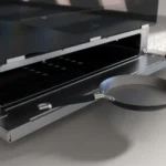 ⁦ميديا فرن غاز 5 عيون استيل 36LMG5G022⁩ - الصورة ⁦3⁩