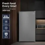 ⁦دبليو بوكس ثلاجة باب واحد 2.9 قدم 83 لتر سلفر WBR90WH⁩ - الصورة ⁦6⁩