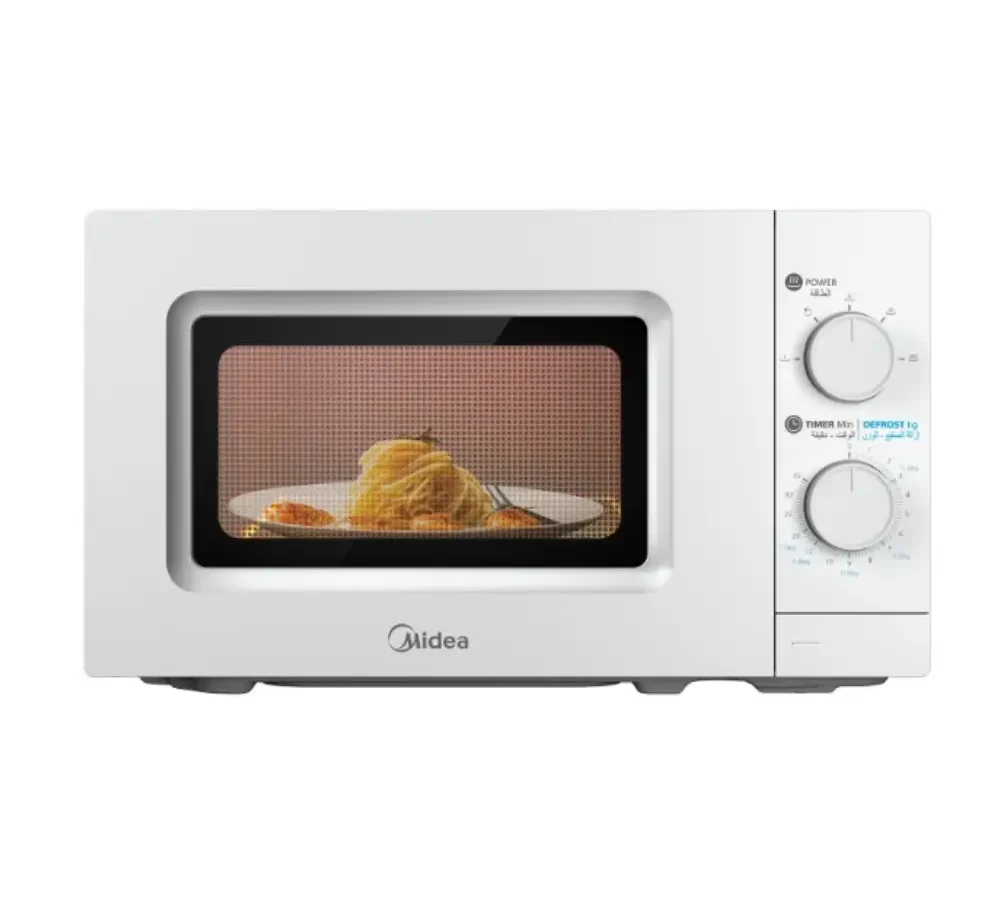 ميديا ميكروويف 20 لتر 700 واط مانوال ابيض MM720C2GSS
