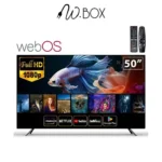 ⁦دبليو بوكس شاشة سمارت - 50 بوصة - نظام WEB OS HUB - حامل جداري مجانا - WBOS50⁩ - الصورة ⁦2⁩