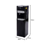 ⁦ميديا برادة مياه تحميل سفلي – 3 صنابير – 3.6L لتر حار و 1.16 لتر بارد – أسود – YL1633SBSA⁩ - الصورة ⁦2⁩