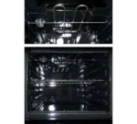 ⁦فرن جليم غاز (كهرباء) 60*60، 4 شعلات ـ أستيل AL669EI⁩ - الصورة ⁦3⁩