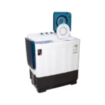 ⁦ارو غسالة حوضين 20  كيلو   تحميل علوي - أبيض /أسود RO-22TTK⁩ - الصورة ⁦3⁩