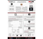 ⁦فرن جليم غاز (كهرباء) 60*60، 4 شعلات ـ أستيل AL669EI⁩ - الصورة ⁦4⁩