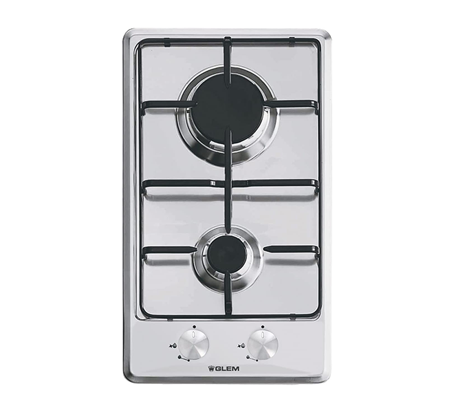 موقد بلت ان جليم غاز 29 سم 2 عيون غاز ستيل إيطالي P3FVFI