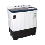 ⁦ارو غسالة حوضين 20  كيلو   تحميل علوي - أبيض /أسود RO-22TTK⁩ - الصورة ⁦2⁩