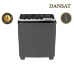 دانسات غسالة ملابس بحوضين - 5 كجم - أسود ورمادي - DAN51TW