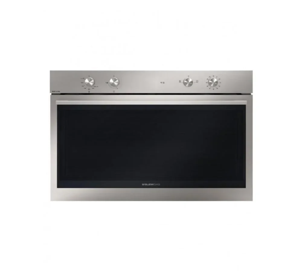 جليم غاز فرن غاز بلت ان 105 ليتر 89.7 سم مع مروحة 5 وظائف فضي وأسود GFD9WW1IX
