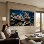 ⁦سامسونج شاشه 85 بوصة 4k بنظام نوكس 2025 UA85U8000FUXSA⁩ - الصورة ⁦3⁩
