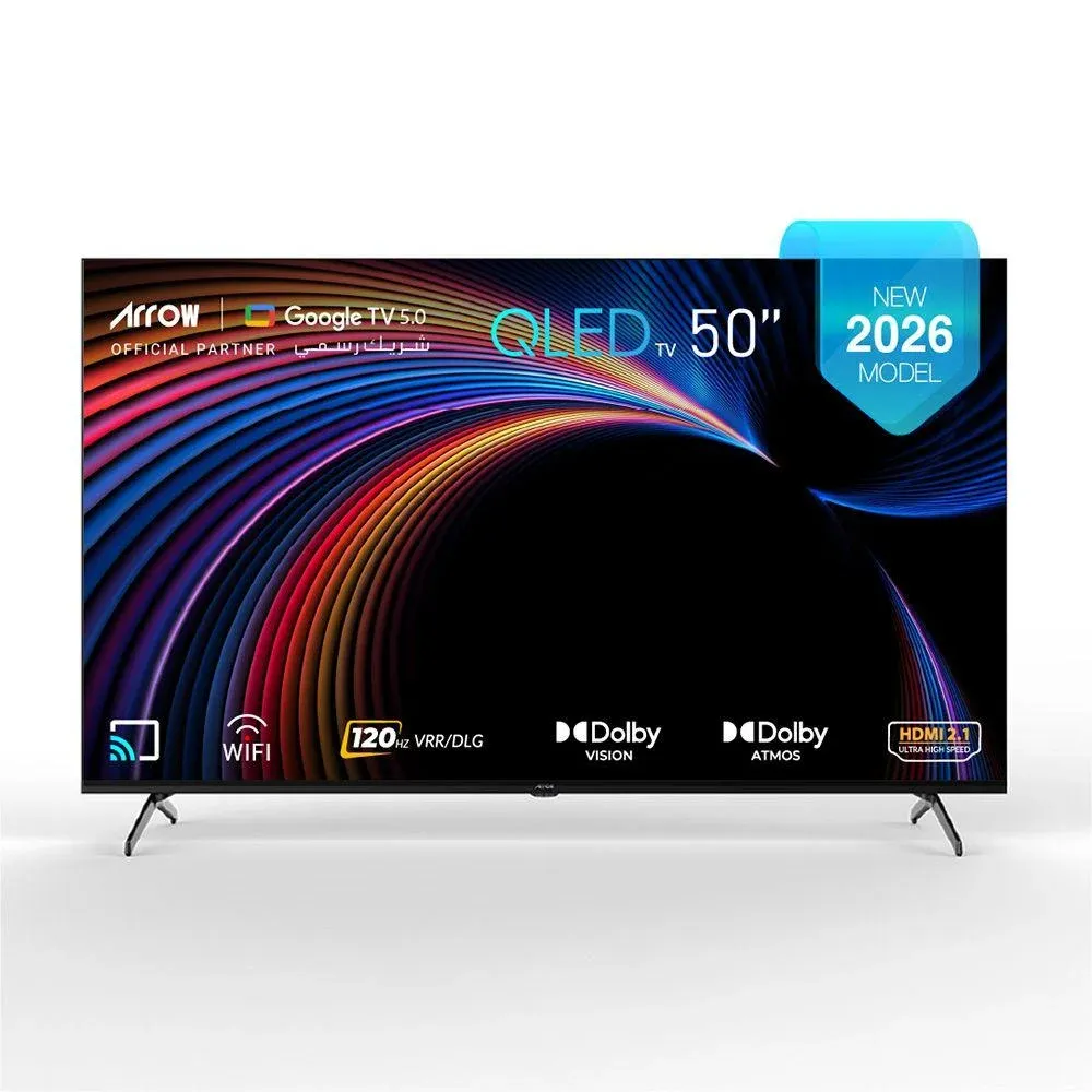 تلفزيون-كيو-إل-إي-دي-4K-ذكي-50-بوصة-أركيو-بنظام-تلفزيون-جوجل-5.0-–-دعم-دولبي-فيجناتموس-–-تردد-120-هرتز-RO-50LCQ120-1 ارو شاشة 50 بوصة كيوليد جوجل 120 هرتز - RO-50LCQ120 - الصورة 1