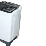 ⁦ميديا غسالة تحميل علوي - حوضين - 5 كجم غسالة - 3.6 كجم مجفف - أبيض - TW50ADN1⁩ - الصورة ⁦3⁩