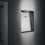 ⁦مايديا ثلاجة – باب واحد – 12.4 قدم مكعب – مع براد مياة – فضي – MDRD502MTU46⁩ - الصورة ⁦4⁩