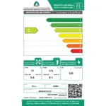 ⁦ميديا ثلاجة ​باب واحد – 6.7 قدم مكعب – فضي – MDRD268FGU50⁩ - الصورة ⁦4⁩