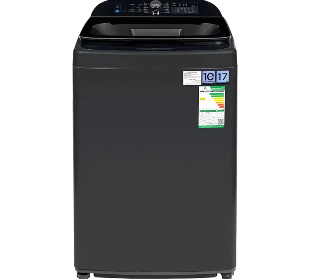 ميديا غسالة تحميل علوي – 17 كجم غسيل – 16 برامج – تيتانيوم – MAN01W17DTSA