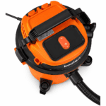 ⁦كولين مكنسة كهربائية برميل - شفط جاف ورطب - 20 لتر - 1600 واط - برتقالى * أسود - 806101009⁩ - الصورة ⁦3⁩