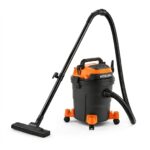 كولين مكنسة كهربائية برميل – شفط جاف ورطب – 20 لتر – 1600 واط – أسود * برتقالى – 806101010