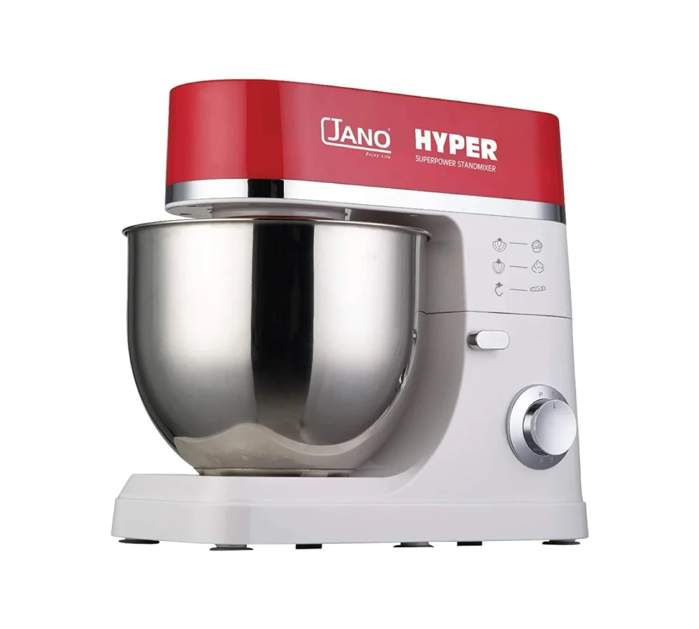 جانو عجانة مفرد هايبر 7 لتر 1200واط ابيض * احمر JN1210